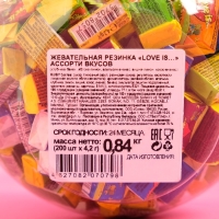 Жевательная резинка LOVE IS, микс, сфера, 4,2 г Жевательная резинка LOVE IS, микс, сфера, 4,2 г