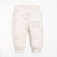 Ползунки-штанишки Крошка Я &laquo;Зайчик&raquo;, рост 62-68 см, цвет бежевый