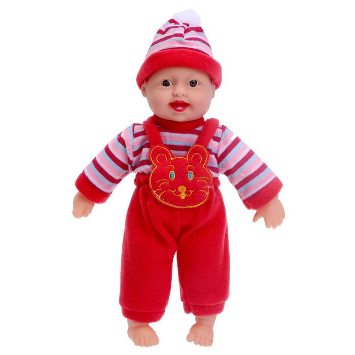 Пупс мягконабивной &laquo;Ляля&raquo; со звуком, МИКС
