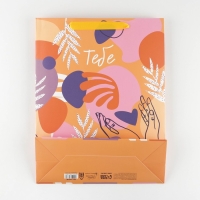 Пакет подарочный ламинированный вертикальный, упаковка, &laquo;Тебе&raquo;, L 31 х 40 х 11,5 см