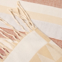 Плед Орнамент 150х200 см, бел/беж/тер, шерсть 40%, пан 35%, пэ 20%, кашемир 5% Плед Орнамент 150х200 см, бел/беж/тер, шерсть 40%, пан 35%, пэ 20%, кашемир 5%