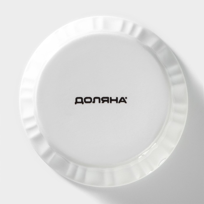 Рамекин из жаропрочной керамики Доляна &laquo;Маффин&raquo;, 150 мл, d=8,7 см, цвет белый