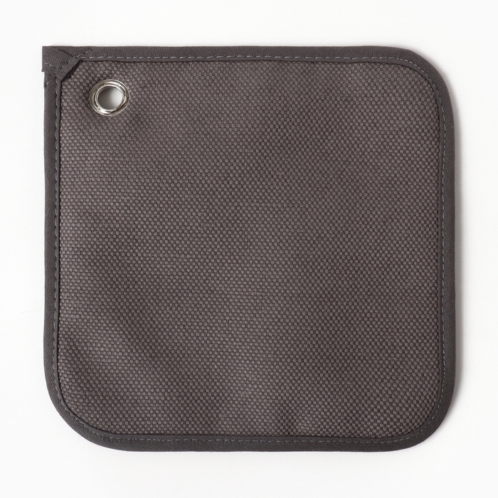 Прихватка Этель Freedom grey 17х17см, 56%лён, 44%хл Прихватка Этель Freedom grey 17х17см, 56%лён, 44%хл