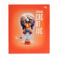 Тетрадь 60 листов, в клетку, на скобе, Fashion creative, обложка мелованный картон, глянцевая ламинация, МИКС Тетрадь 60 листов, в клетку, на скобе, Fashion creative, обложка мелованный картон, глянцевая ламинация, МИКС