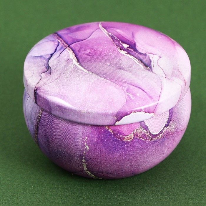 Ароматическая свеча из соевого воска &laquo;Дом волшебства&raquo;, аромат роза, 6 х 6 х 4 см.