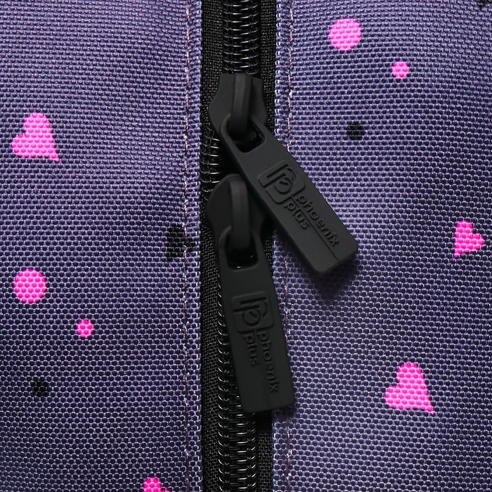 Рюкзак каркасный Феникс 37.5*27.5*14.5 "Девушка с пандой" дев сирен 65719