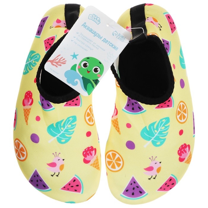 Аквашузы детские &laquo;На волне&raquo; &laquo;Тропики&raquo;, р. 24-25