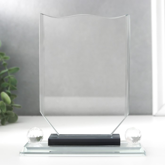 Сувенир стекло Сувенир стекло "Стела наградная" 17х12х4 см