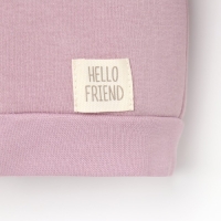 Костюм: толстовка и брюки Крошка Я, BASIC LINE, рост 86-92 см, цвет розовый