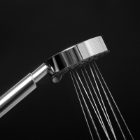 Душевая лейка ZEIN Z0508, 5 режимов, d=100 мм, пластик, цвет хром Душевая лейка ZEIN Z0508, 5 режимов, d=100 мм, пластик, цвет хром