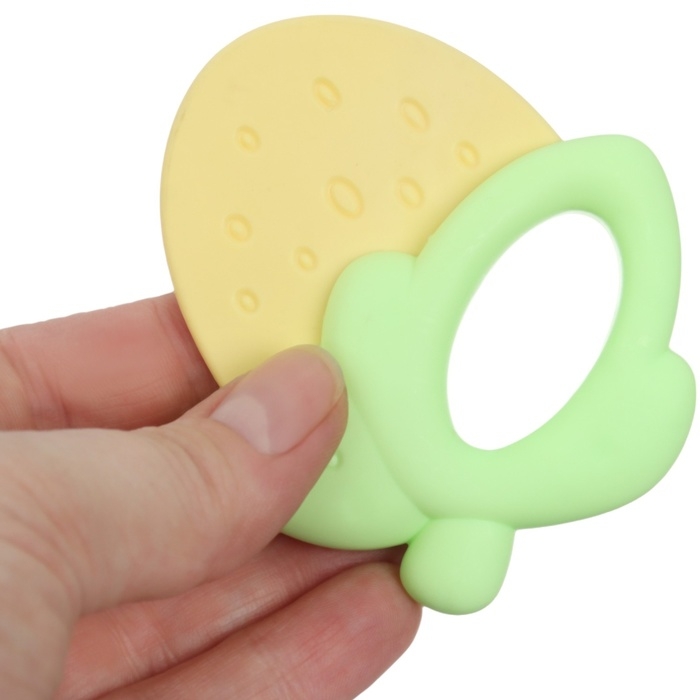 Набор прорезывателей силиконовых «Малышу», с погремушкой, 3 шт., Крошка Я Набор прорезывателей силиконовых «Малышу», с погремушкой, 3 шт., Крошка Я