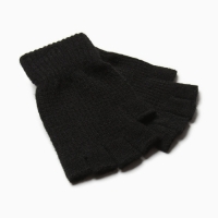 Митенки подростковые MINAKU 16 см черный Митенки подростковые MINAKU 16 см черный