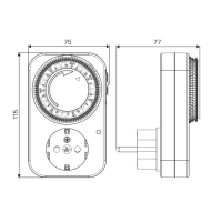 Таймер механический, 'Премиум', недельный 3680Вт, интервал: 120мин. 12 вкл/сутки белый, 0516
