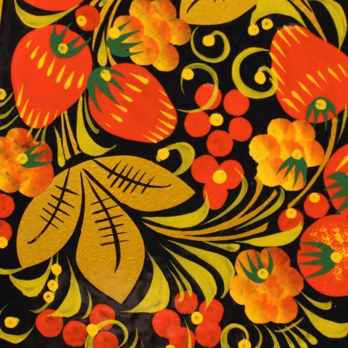 Доска разделочная «Лимонница», хохлома Доска разделочная «Лимонница», хохлома