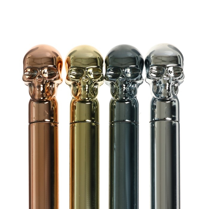 Ручка-прикол Calligrata Ручка-прикол Calligrata "Череп", шариковая, МИКС