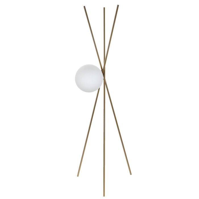 Торшер 19048/1 E27 40Вт медь 45х45х170 см