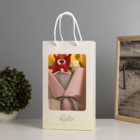 Ночник &laquo;Букет&raquo; (медведь) LED 3хAG10 8х17х29см