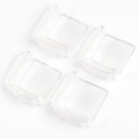 Защитные накладки на углы , квадратные, набор 4 шт., силикон, Крошка Я Защитные накладки на углы , квадратные, набор 4 шт., силикон, Крошка Я