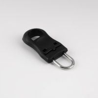 Пуллер для молнии, съёмный, 3,5 &times; 1,5 см, 10 шт, цвет чёрный