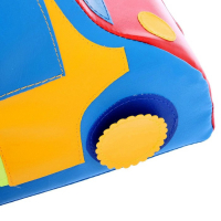 Мягкий модуль тактильный &laquo;Машинка&raquo;, по методике Монтессори