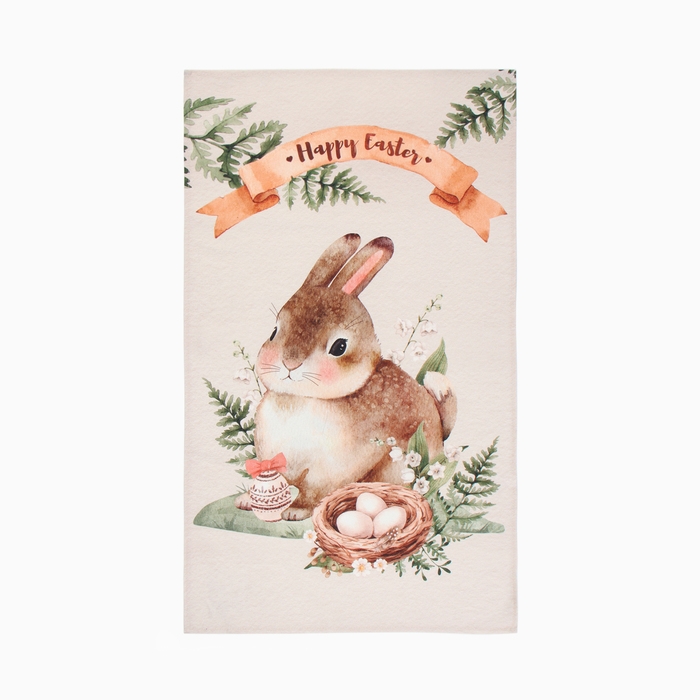 Полотенце Полотенце "Этель" Кролик 40х73 см, 100% хл, саржа 190 г/м2