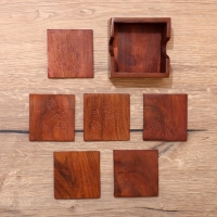 Подставка под горячее "Квадрат" дерево 9,8х9,2х4,5 см МИКС Подставка под горячее "Квадрат" дерево 9,8х9,2х4,5 см МИКС