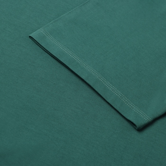 Футболка мужская MINAKU, цвет зелёный, размер 46-48