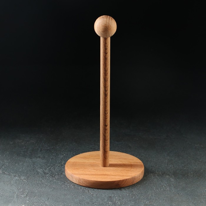 Держатель для кухонных бумажных полотенец, 13&times;25 см, бук, цвет и рисунок микс