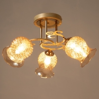 Люстра "Фрези" 3хЕ27 40Вт золото 54х54х28 см BayerLux Люстра "Фрези" 3хЕ27 40Вт золото 54х54х28 см BayerLux