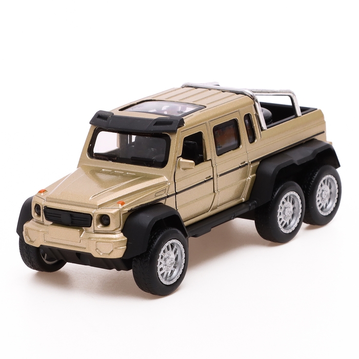 Машина металлическая «Внедорожник», 1:36, свет, звук, открываются двери, инерция, цвет МИКС Машина металлическая «Внедорожник», 1:36, свет, звук, открываются двери, инерция, цвет МИКС