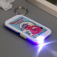 Фонарик на кольце "Змейка - Прекрасна и опасна" 6,5х3,5х1 см, МИКС Фонарик на кольце "Змейка - Прекрасна и опасна" 6,5х3,5х1 см, МИКС