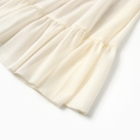 Платье для девочки MINAKU: PartyDress, цвет молочный, рост 104 см Платье для девочки MINAKU: PartyDress, цвет молочный, рост 104 см