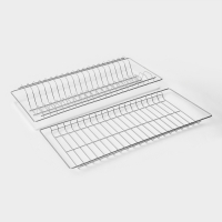 Комплект посудосушителей с поддоном для шкафа 60 см, 56,5×25,6 см, цинк Комплект посудосушителей с поддоном для шкафа 60 см, 56,5×25,6 см, цинк