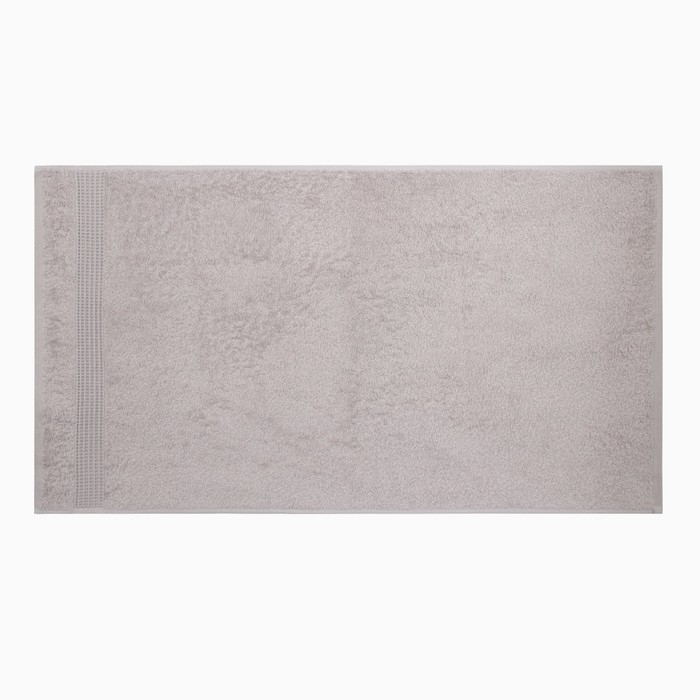 Полотенце махровое Love Life "Пассат" 50*90 см, св.серый, 100% хл, 450 гр/м2