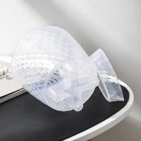 Горшок для цветов с прикорневым поливом «Румба», 1,5 л, цвет прозрачный Горшок для цветов с прикорневым поливом «Румба», 1,5 л, цвет прозрачный