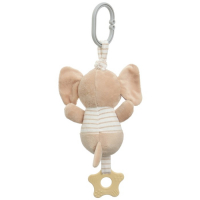 Подвеска мягкая с вибрацией &laquo;Слоник Няша&raquo;, прорезыватель, на кроватку, коляску, Крошка Я