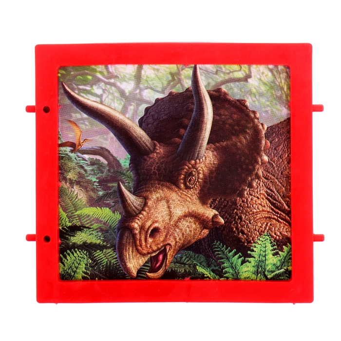 Набор для опытов «Диномир: Трицератопс», строение тела динозавра, 33 детали Набор для опытов «Диномир: Трицератопс», строение тела динозавра, 33 детали