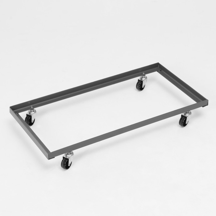 Накопитель разборный на колесах, 5 корзин, 70&times;43&times;147, цвет серый