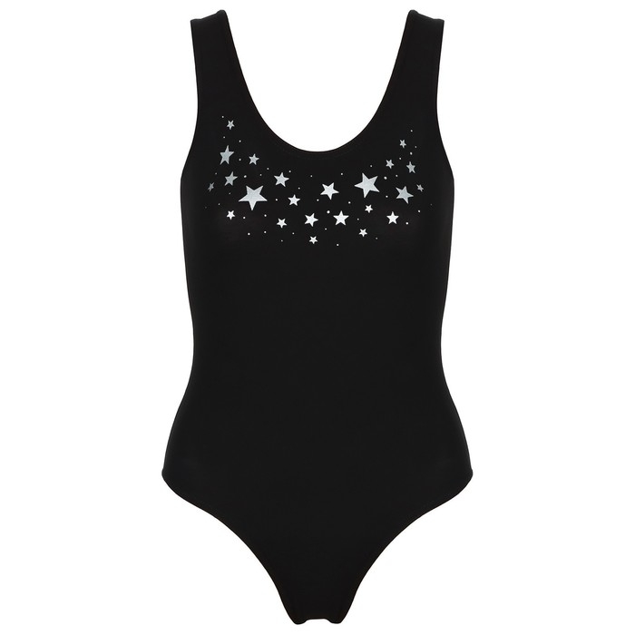 Купальник для гимнастики и танцев Grace Dance, р. 28, цвет чёрный