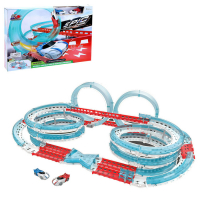Автотрек &laquo;Испытание скоростью&raquo;, 2 машинки, работает от батареек