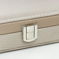 Шкатулка кожзам для украшений "Рептилия серая" миниатюра комбинированная 4,5х10х15 см Шкатулка кожзам для украшений "Рептилия серая" миниатюра комбинированная 4,5х10х15 см