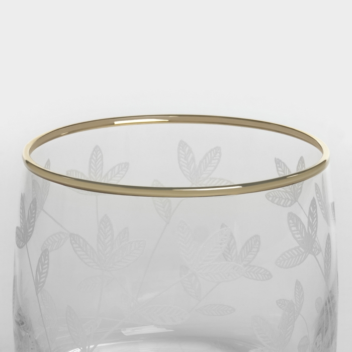 Набор стеклянных стаканов &laquo;Весна&raquo;, 300 мл, 6 шт