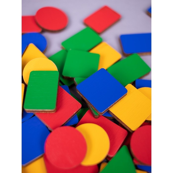 Дополнительный набор цветных деталей для &laquo;Умного Сундучка&raquo; 80 элементов