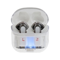 Наушники беспроводные Y89, TWS, вкладыши, BT 5.3 , 30/300 мАч, прозрачные, белые Наушники беспроводные Y89, TWS, вкладыши, BT 5.3 , 30/300 мАч, прозрачные, белые