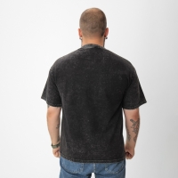 Футболка мужская MIST "Город" из вареного хлопка, цв. черный, р-р M Футболка мужская MIST "Город" из вареного хлопка, цв. черный, р-р M