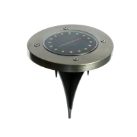 Садовый светильник на солнечной батарее, 11.5 × 13 × 11.5 см, 16 LED, свечение тёплое белое Садовый светильник на солнечной батарее, 11.5 × 13 × 11.5 см, 16 LED, свечение тёплое белое