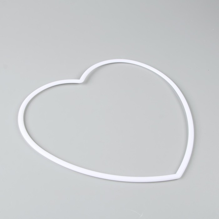 Основа для изготовления ловца снов &laquo;Сердце&raquo;, набор 2 шт., размер 1 шт. &mdash; 30 &times; 30 &times; 0,73 см