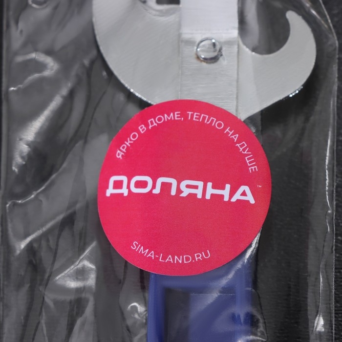 Открывашка Доляна «Помощник», 15,7 см, цвет синий Открывашка Доляна «Помощник», 15,7 см, цвет синий