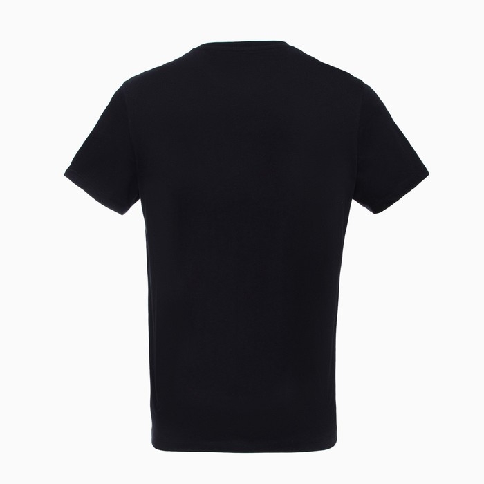 Футболка мужская новогодняя , цвет чёрный, размер 50 Футболка мужская новогодняя , цвет чёрный, размер 50