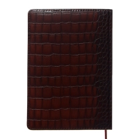 Ежедневник датированный 2024 A5 176 листов, deVENTE.Belcanto, твёрдая обложка из искусственной кожи с поролоном, ляссе, кремовый блок 70 г/м2, коричневый Ежедневник датированный 2024 A5 176 листов, deVENTE.Belcanto, твёрдая обложка из искусственной кожи с поролоном, ляссе, кремовый блок 70 г/м2, коричневый